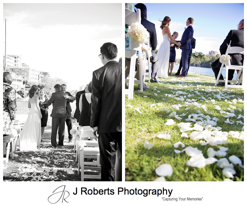 Sydney Wedding photography Mosman Rowers and Sirius Cove Mosman 